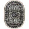 Овальный Ковер с Восточным Узором Медальон Арт 30347