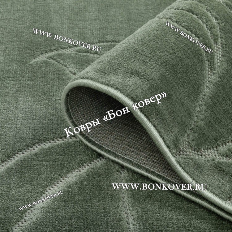 Современный Турецкий Ковер Дизайн 67 Зеленый